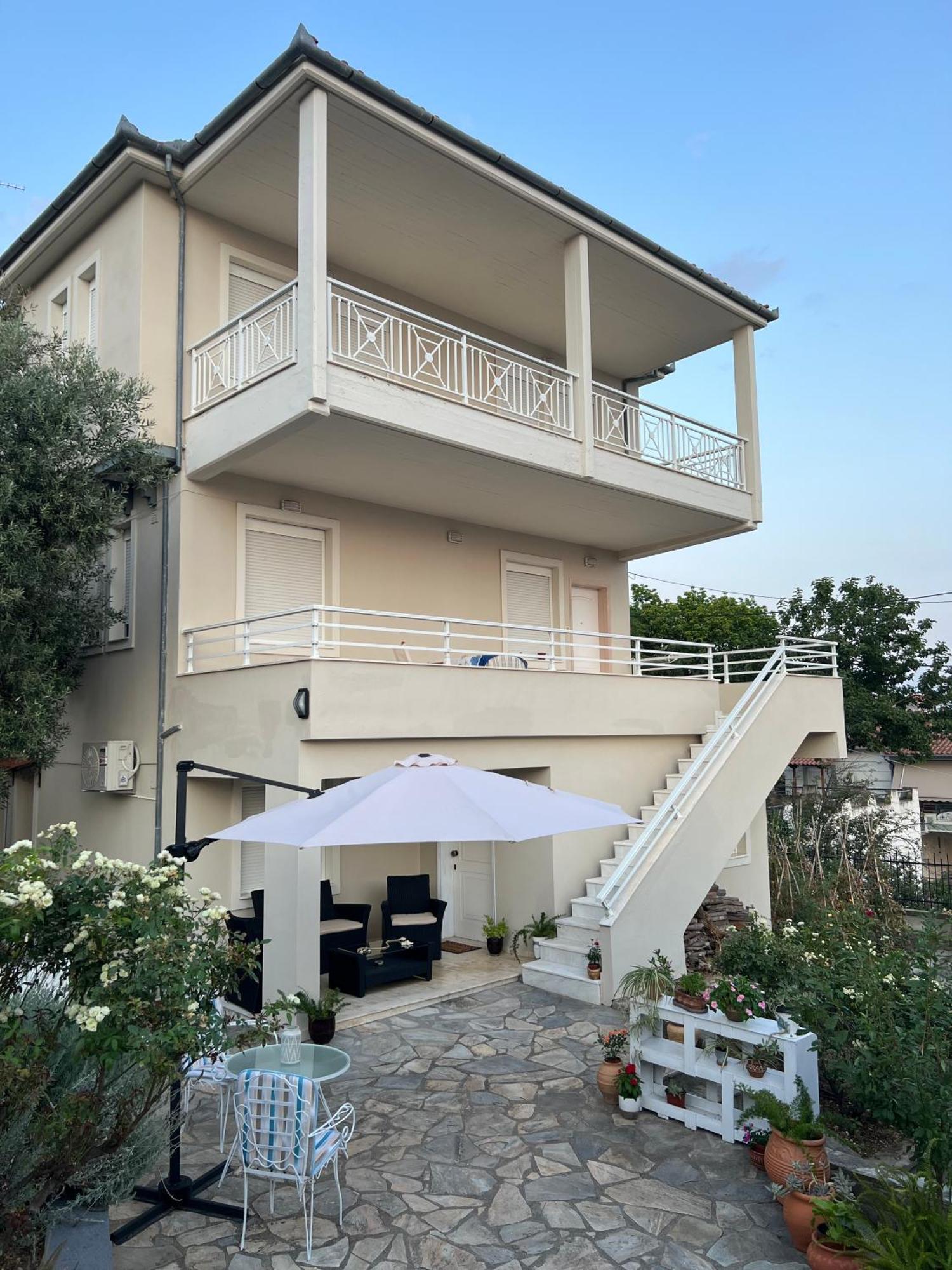 Aiolos Seaside Apartment Marathos  Buitenkant foto
